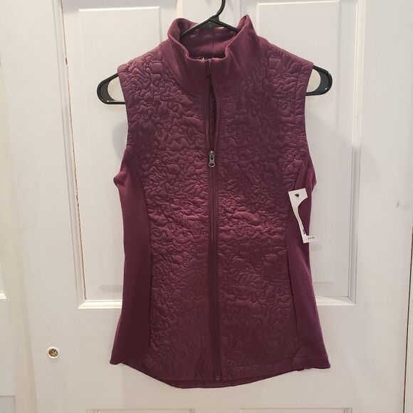 Zelos Active Packable Purple Quilted Vest - Picture 1 of 3